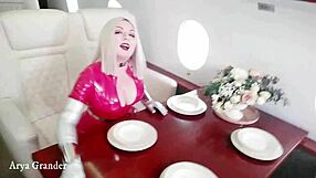 Arya Grander, Latex Curvy Milf In a Submissive Role