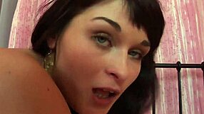 An European amateur gets her boobs eaten and her ass fucked