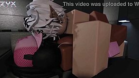 Cumshot at my place: Big tits and 3D animation