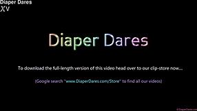 A game of seduction featuring Tammy Pink's nappy play