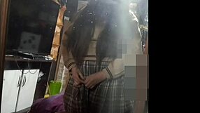 Step sister pleasures her kinky desires with a lingerie clad step sisters
