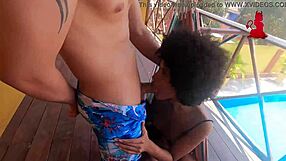 girl gets fucked in the pussy with big ass Latina by the neighbor Mirren in an interracial sex video