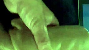 Home-made video Feed of a blonde slut wearing close fitting underclothes