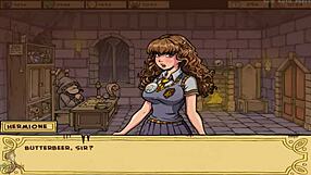 Witch Training: Full Playthrough with Erotic Costumes and Nude Striptease - Part 18
