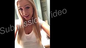 Amateur sex for cash video is the montage of Blondie taking it from older men