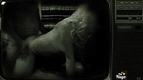 Vintage porn amateur wife gets a cumshot