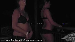 Private Hotel Party with 5 Hot Nebraska Sorority Girls Fingering