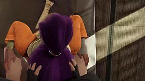 anime video: shemale soifonxyoruichi gets bound and slapped
