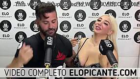 Elo podcast likes to suck large natural tits