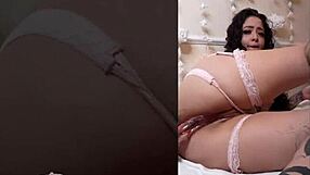 When Daddy's little girl gets wet she plays with a see through toy