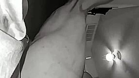Comic dildo anal play with a partner