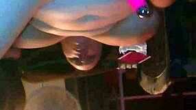 Big tits and piercing: A very intense massage experience on a fat teen amateur