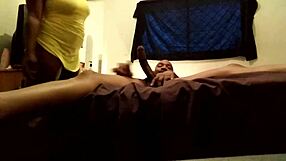 Great black cock welcomes giant white hole in this great scene