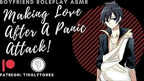 Asmr role-playing with a gay friend: A sexual and physical one