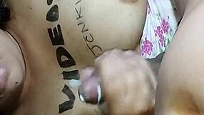 Naive couple’s wet hot wife and her masturbation