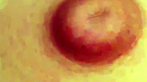 Beautiful erotic designs of a redhead’s huge bum