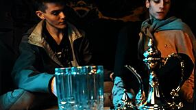After class, there is some steamy fun for gay students