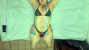 Young blond girlfriend fuck for money and gives cum in mouth and pussy to her boyfriend in a webcam video