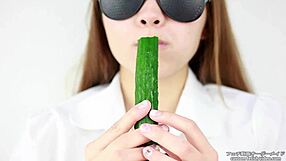 Japanese women moan while eating vegetables in latest ASMR video