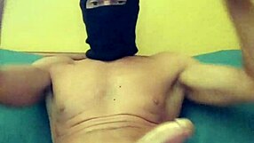 A big cocked Spanish amateur gets a monster cum shot