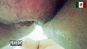 Toy accompanying tagged video of amateur couple observing steamy sex