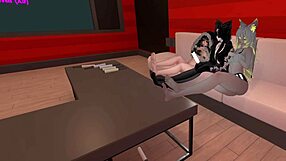 There are real XXX scenes that show three hot females dominating you in a foot fetish orgy in VR