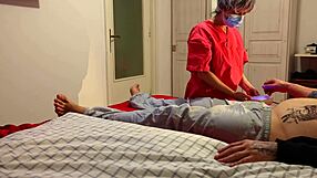 Amateur nurse denies I gave patient orgasm with badass handjob