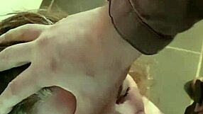 Foot worship video with European feet and BDSM