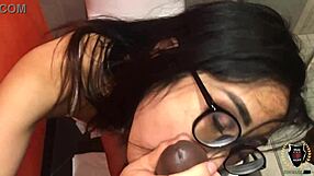 Rome Major aroused male comes into the restroom and has sexual intercourse with a thin model Eva Yi