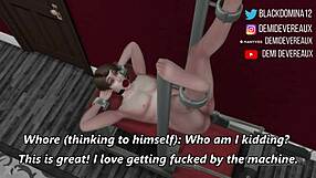 Black dominant woman satisfies her disappointed submissive counterpart