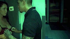 Kinky male submission with chastity and bondage in group sex scenario