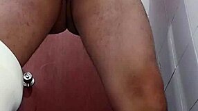 Shaved Latina dick on display