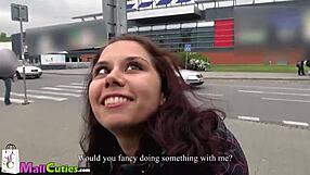 If all there is is a redhead with large breasts doing oral sex on a penis in public
