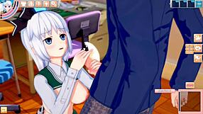 Curious About Touhou Konpaku Youmu’s 3D Boobs in Hentai Action?