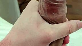 White twink giving blowjob to bisexual latino guy