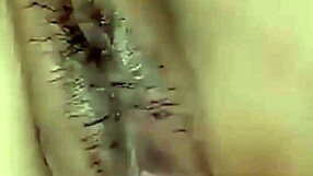 Wife's jaws are licked and fucked by her Chubby father