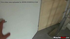 Amateur anal couple caught out in outdoor setting by teen girl spy