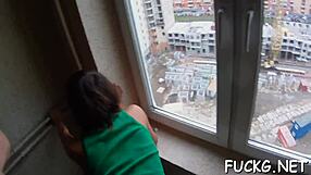 Hidden camera sex tape with the amateur