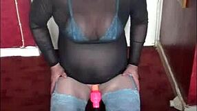 Bottom loving bareback Belt likes it raw and r*ped with butt plugs