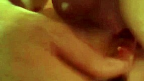 Husband plays with vibrator to wife's anus while cheating