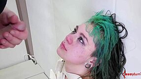Fantasizing a bound and gagged teen forced to take an anal machine