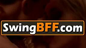 Sensual outdoor with a group of sex positive swingers