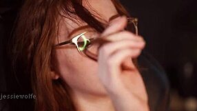 Escort, a gorgeous red headed lady, educates her viewers how to masturbate, also teaching them how to handle hair as well as temptation