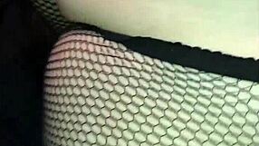 Hardcore anal sex cumshot with curvy mature woman