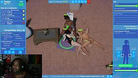 Wild anime pleasure party lesbian and group sex