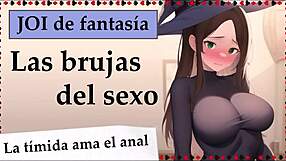 An Outer Space is Anal Masturbating with a Spanish maid