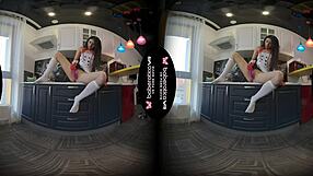 Toys are Angel Kriss's indulgence in kitchen solo play
