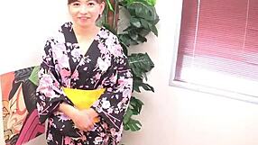 In part 1 Japanese beauty has smooth skin and performs oral sex