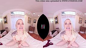 Intimate POV journey of Ash Vrhush, blonde bombshell in California