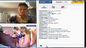 This European is camming and pleasuring herself
